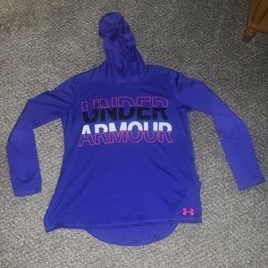 Girls Under Armour top. XL